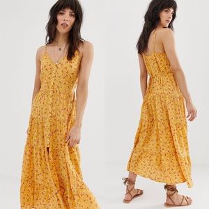 Band of Gypsies Floral Maxi Dress